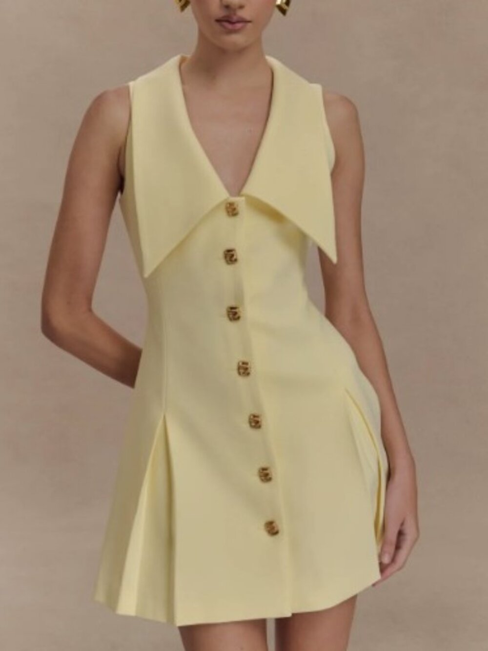 Meshki Oli Sleeveless Mini Dress - XS